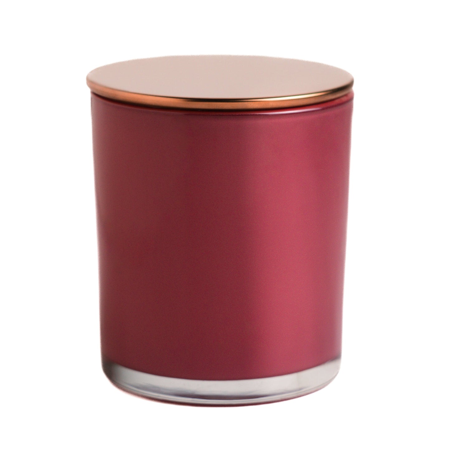 Gloss Dusty Rose Jar with Custom Plug Lids 300 ML / 9.6 fl oz