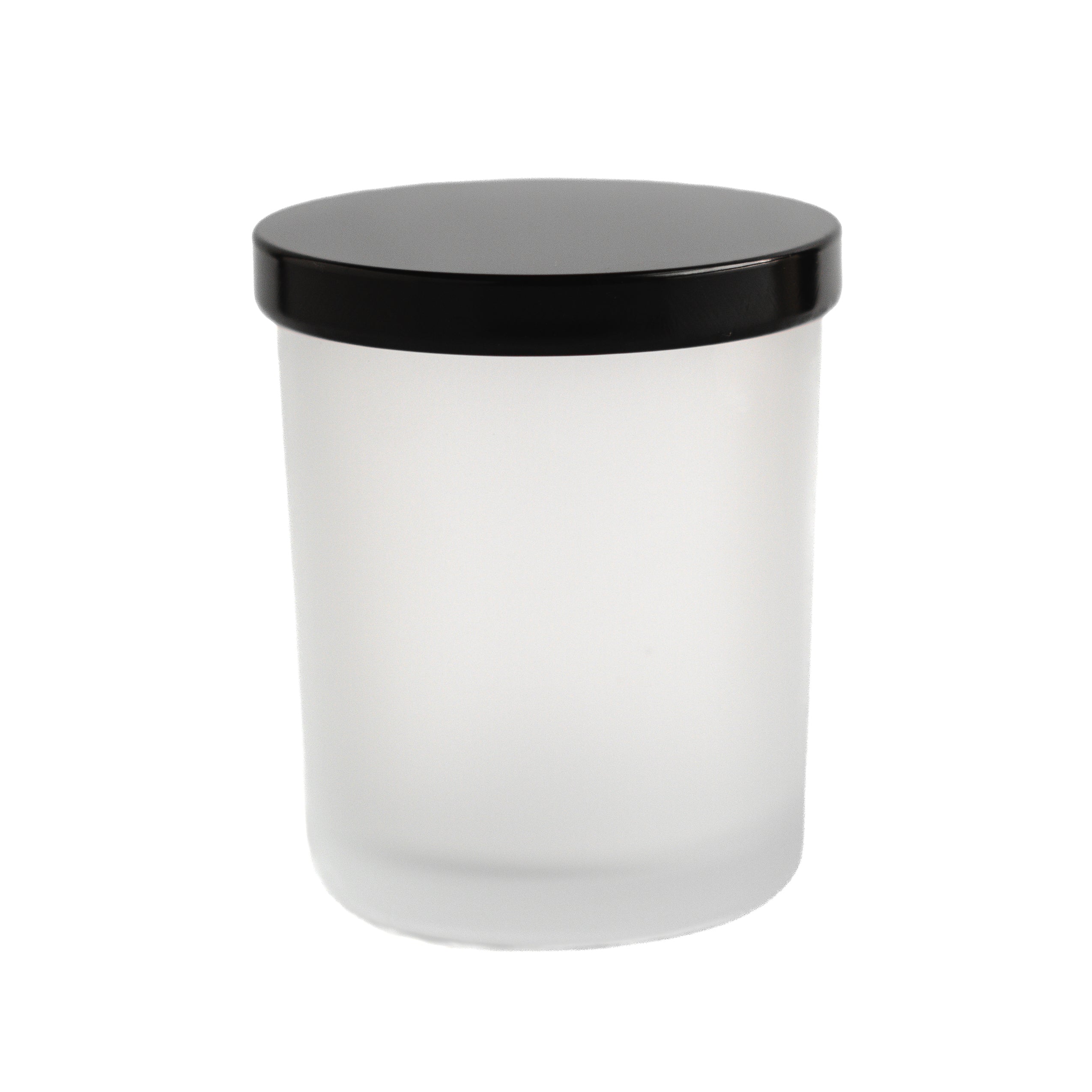 Frosted Jar with Black Lid 200 ML / 6.5 oz