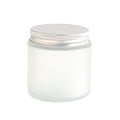 Frosted Jar with Silver Lid – 110ML / 3.8 oz
