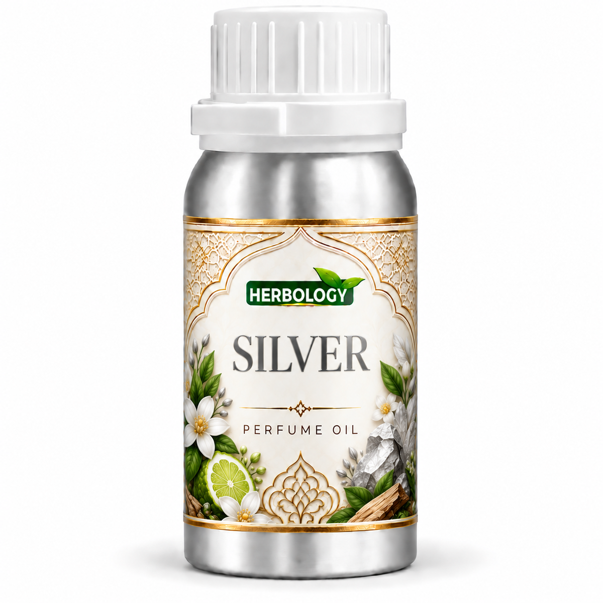 Silver Perfume Oil Al Rehab