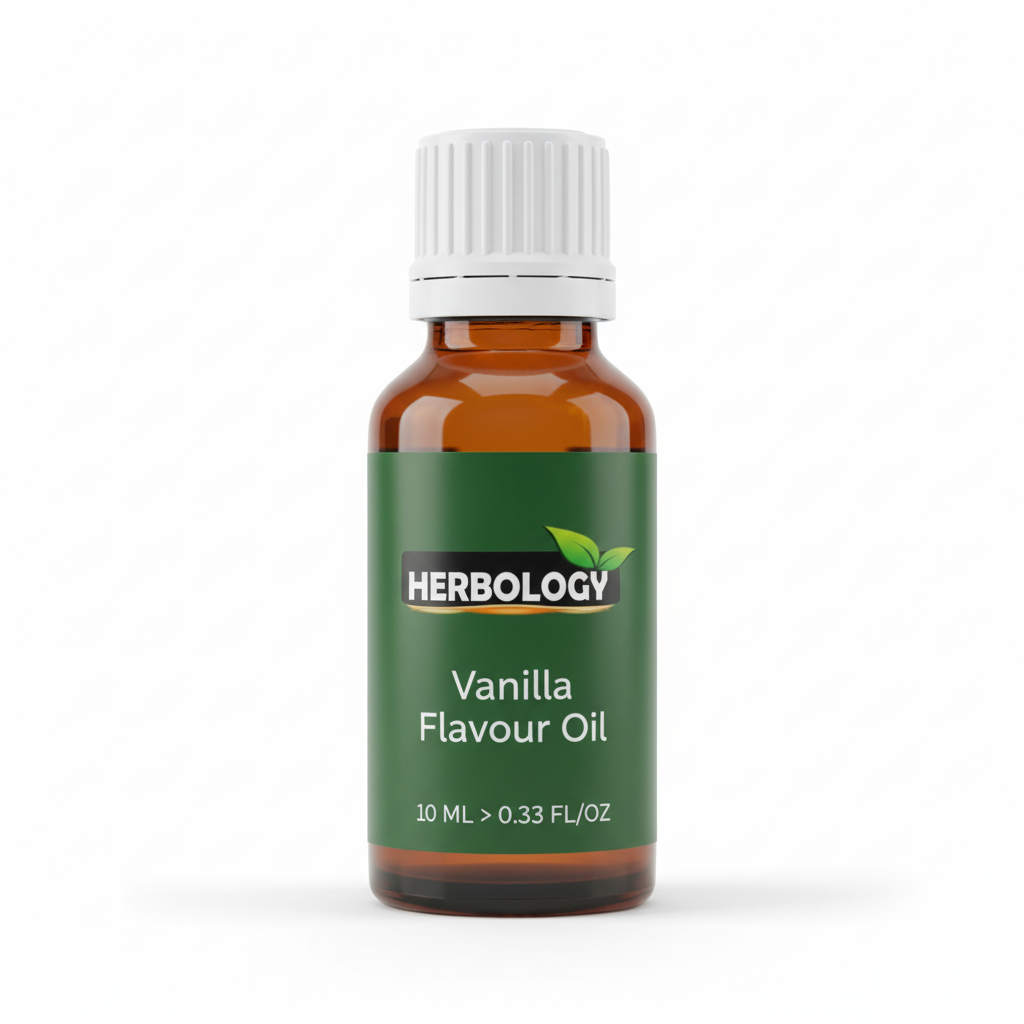 Vanilla Flavour Oil Bottle - Corrected