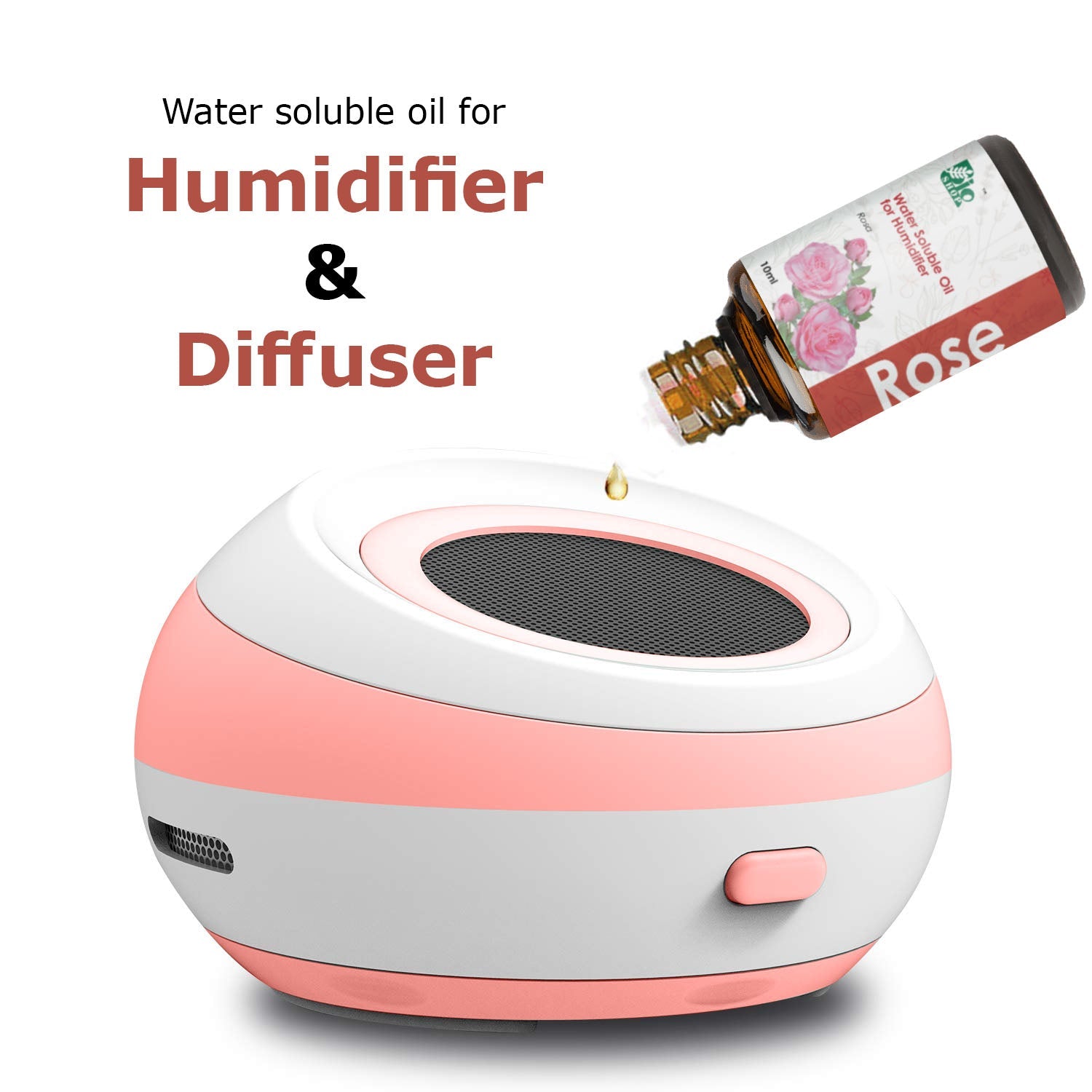 Rose Essential Oil - Water Soluble