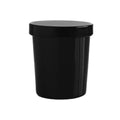 Gloss Black Jar with Black Lid 105 ML / 3.6 oz