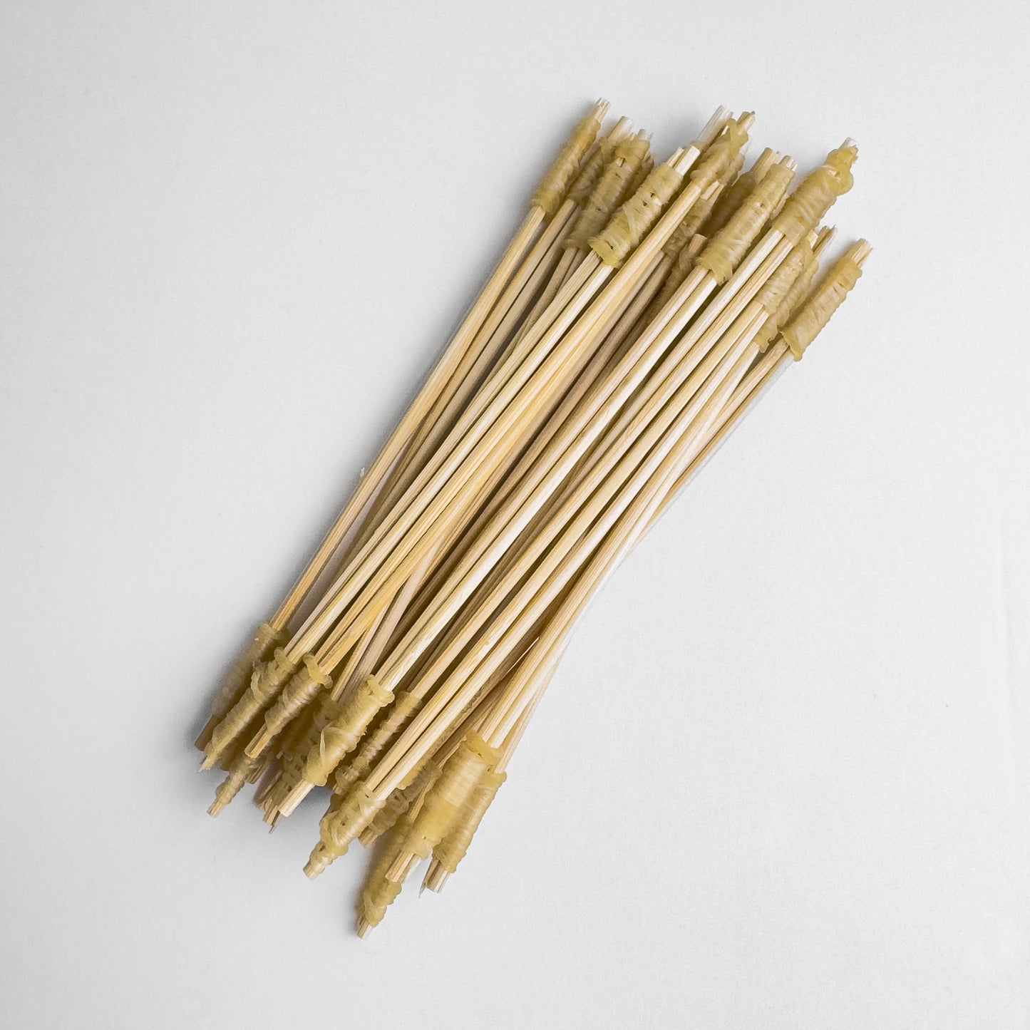 Premium Bamboo Wick Holders - For Centering Candle Wicks Perfectly